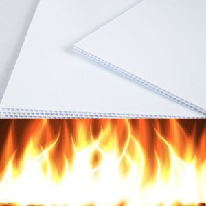fire rated correx sheets