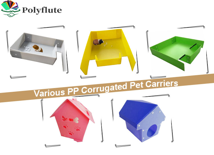 corrugated plastic pet carrier