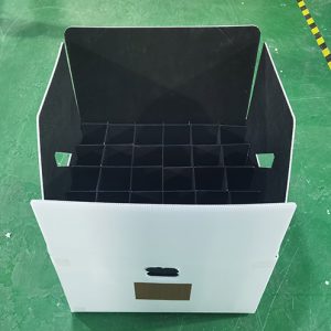 pp corrugated box with dividers
