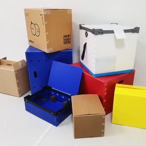 2-0 Various Corrugated Plastic Boxes