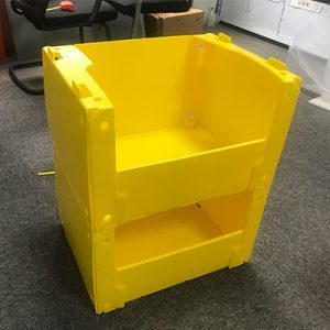 Large Corrugated Plastic Correx Pick Bins, Picking Boxes For Warehouse