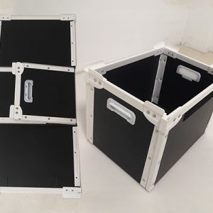 corrugated plastic bin boxes