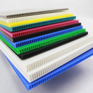 colored corrugated plastic