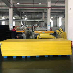 pp hollow corrugated sheet