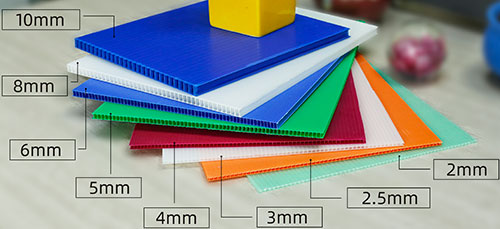 Polypropylene Sheet Coroplast Boards PP Corrugated Plastic Sheet