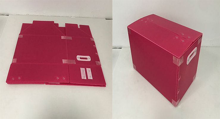 corrugated plastic box