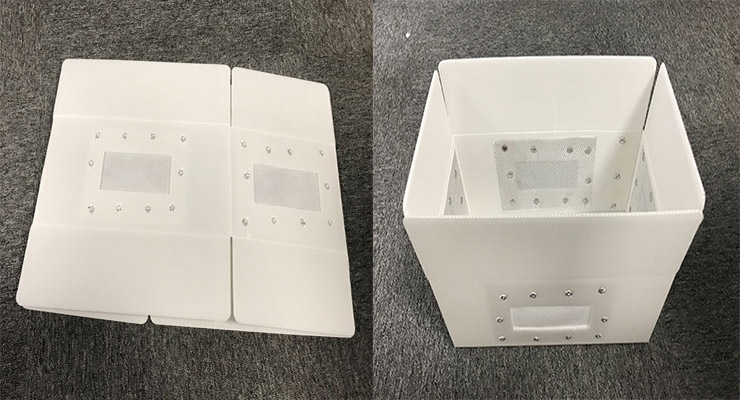 corrugated plastic boxes