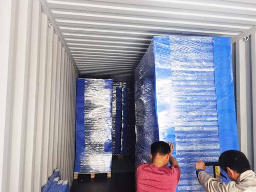 Blue Floor Protection Export to Korea